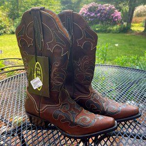 J.B. Dillion Brown Boots - 9B